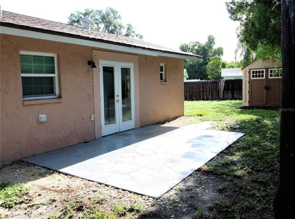 Back Patio