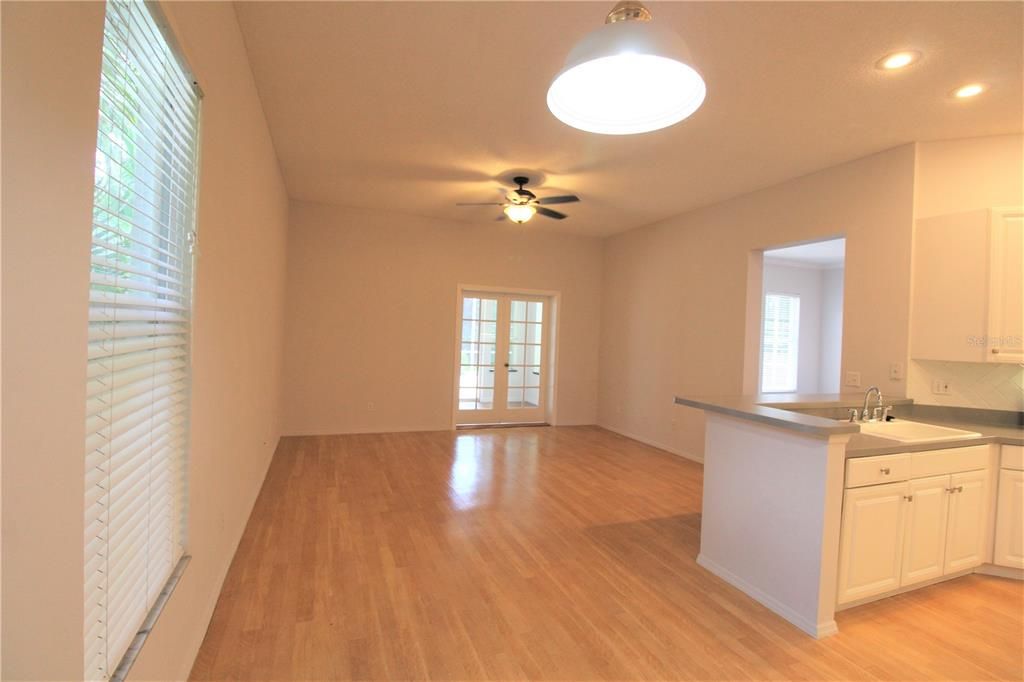 Kitchen/living area