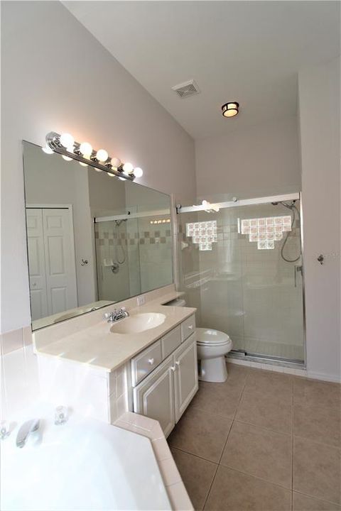 Master bathroom