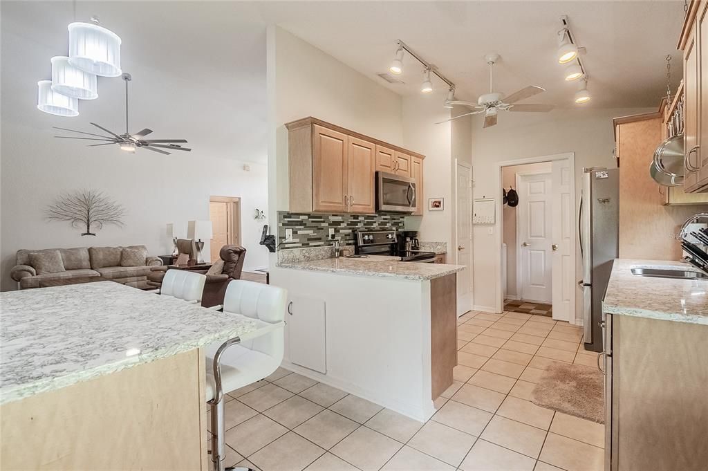 Kitchen/Dinette/Living Room