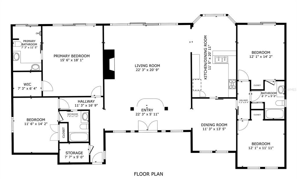 Active With Contract: $825,000 (4 beds, 4 baths, 2453 Square Feet)