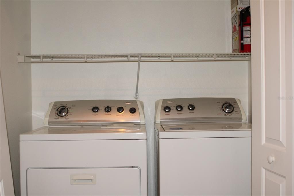 Upstairs utility room