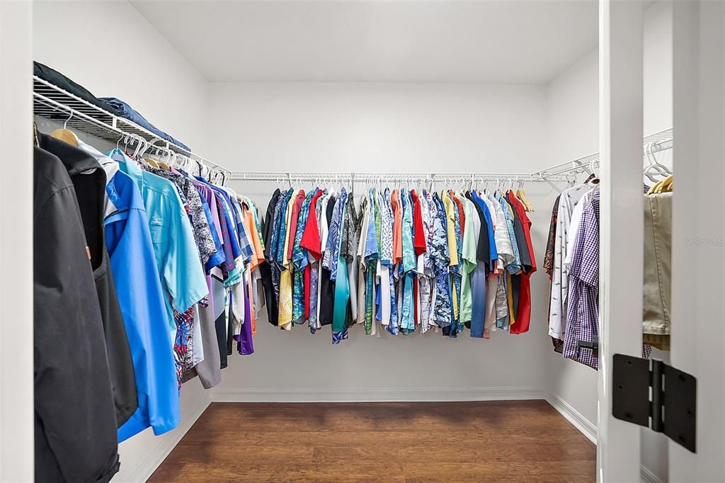 Master Bedroom Walk-in Closet