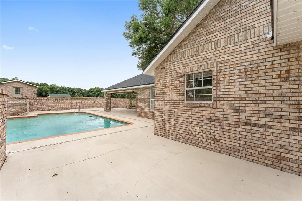 Pool Patio Area