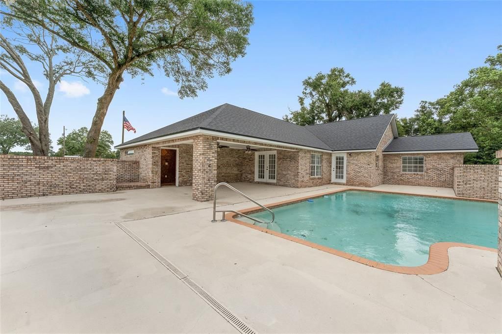 Pool and Covered Patio