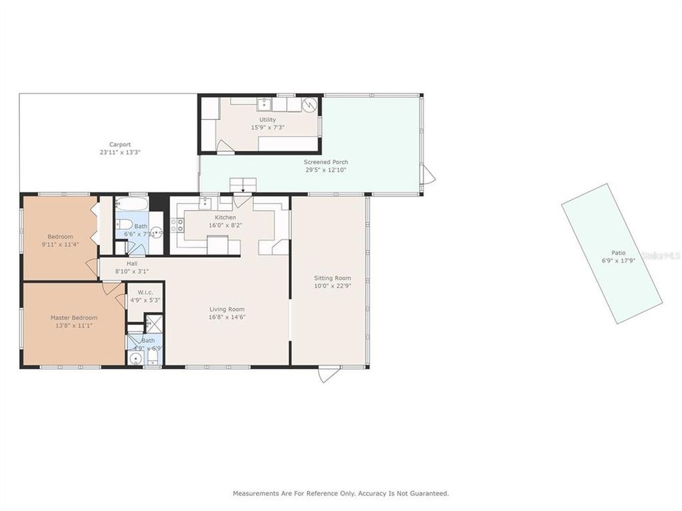 FLOOR PLAN OF 16 TROUT LAKE