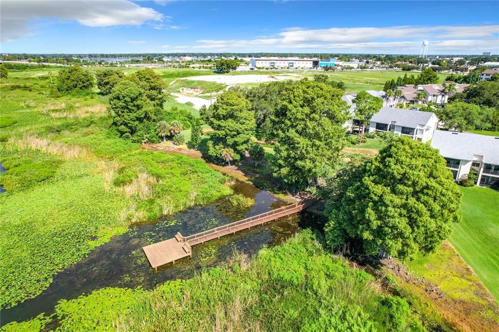 Community dock for fishing, boat accessible!