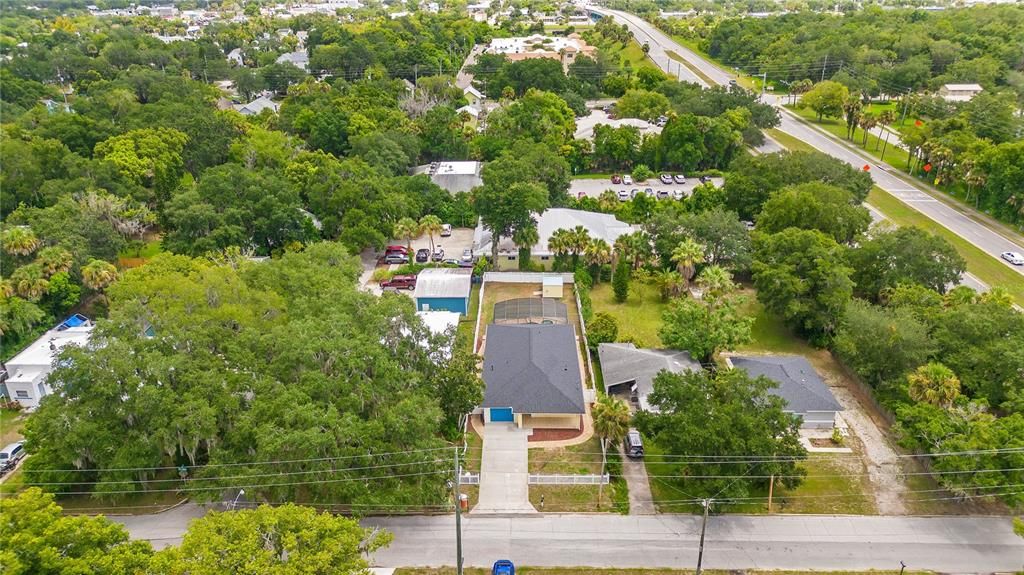 Front Aerial View