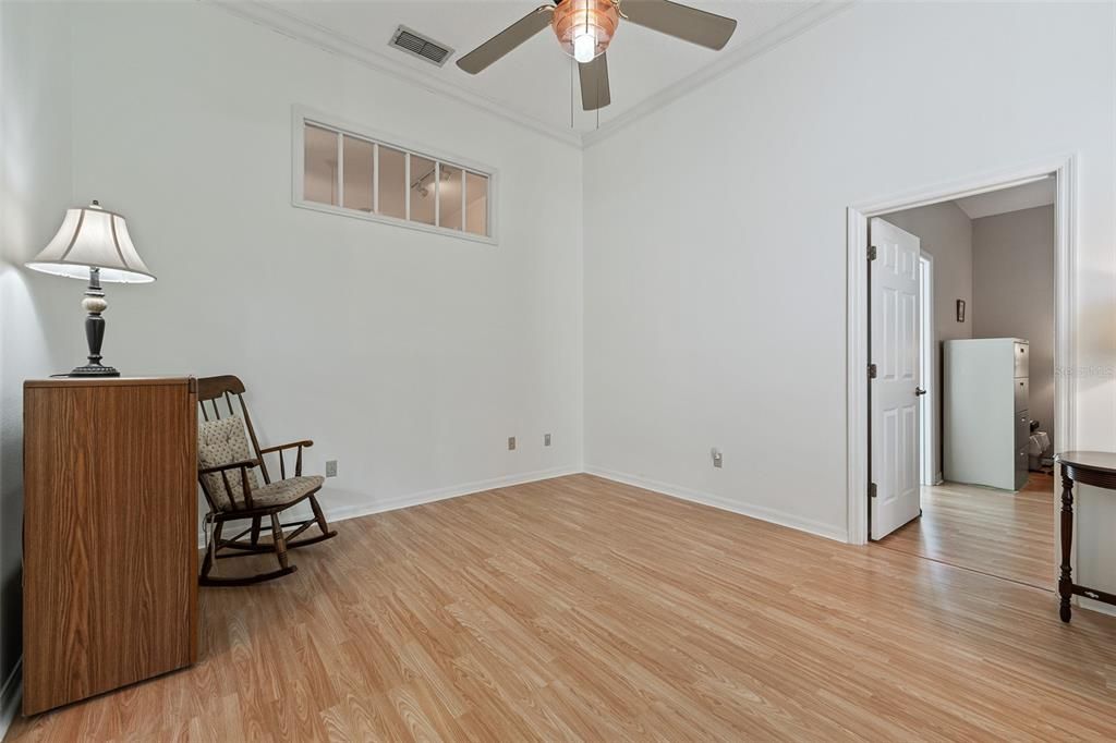 Formal Living Room with entrance into office & primary suite