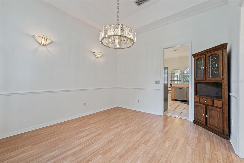 Formal Dining Room with Kitchen Access