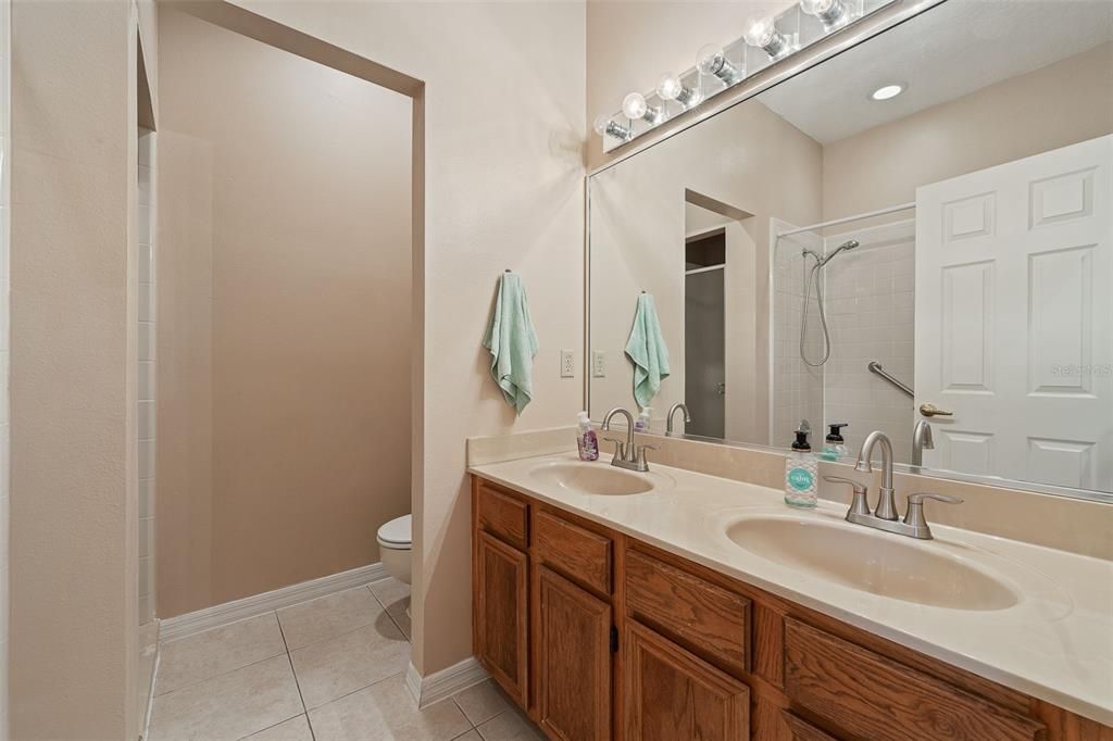 Second Bathroom with Dual Sinks