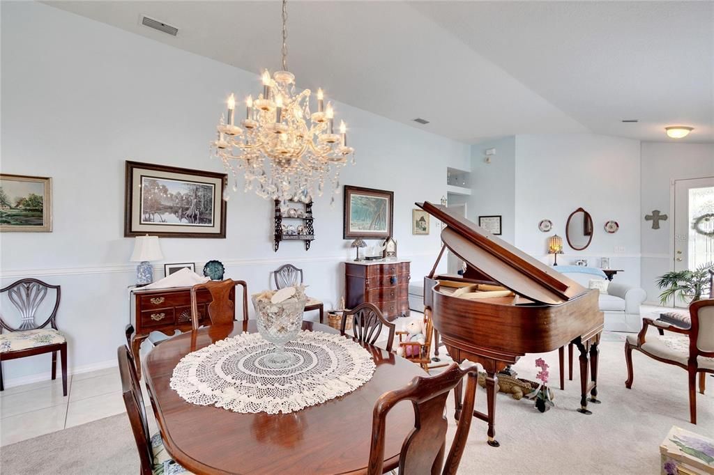 Living room and dining room!