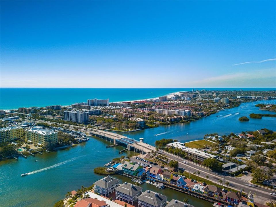 Siesta Key Aerial Shot