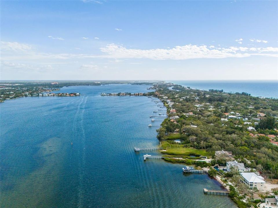 Siesta Key Aerial Shot