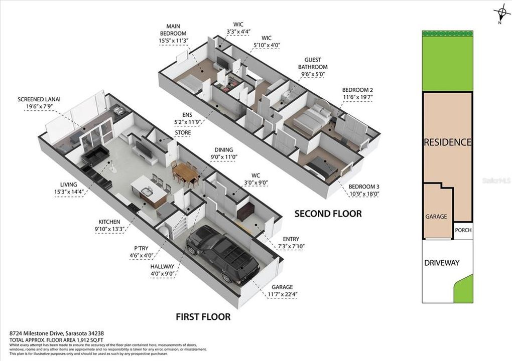 Active With Contract: $399,900 (3 beds, 2 baths, 1724 Square Feet)