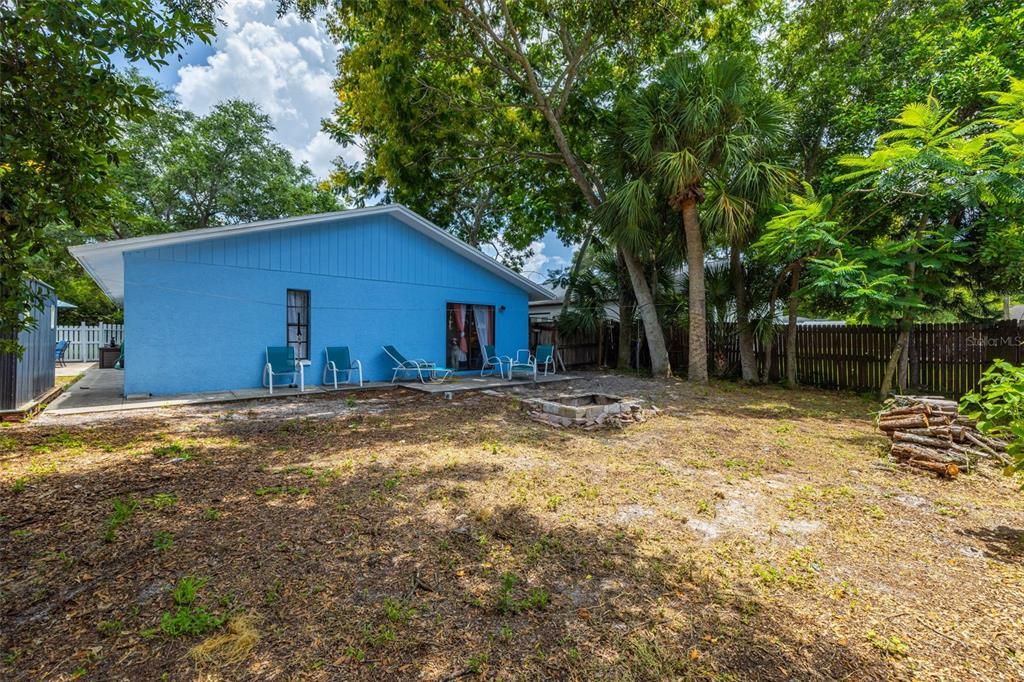 Back of Home & back Patio