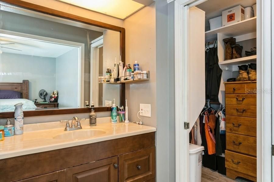 Master bath and Closet