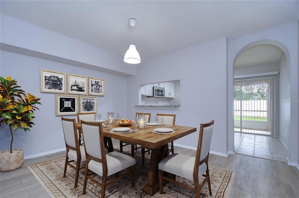 Dining Room - Virtually Staged