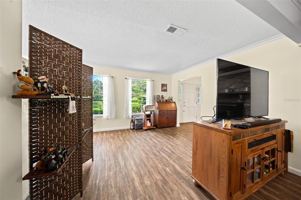 Family Room into Living Room