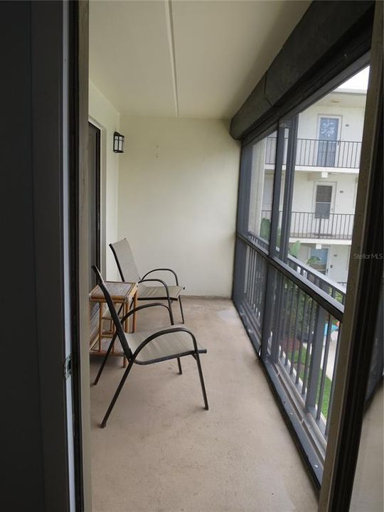 Balcony entry from master bedroom