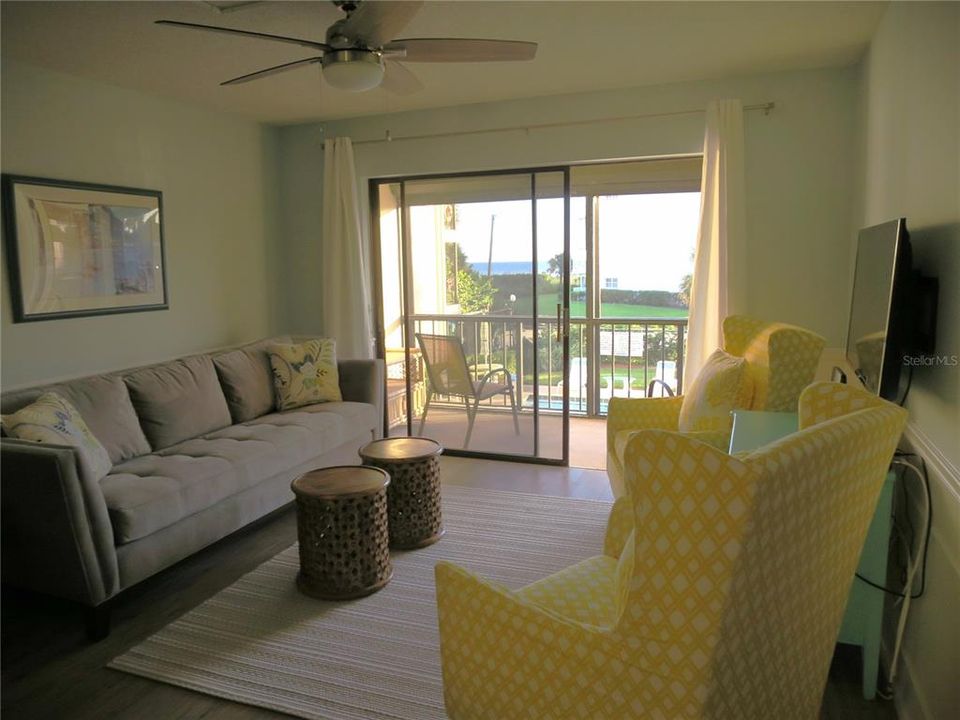 living room with view