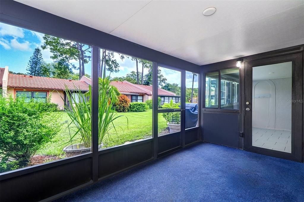 Screened porch