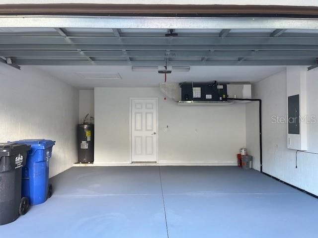 Large 2 Car Garage Freshly Painted