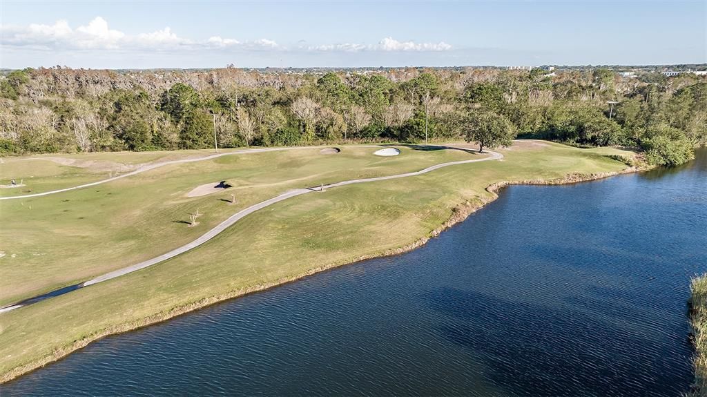 Aerial View of Golf Course