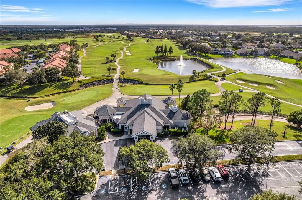 The sprawling main clubhouse (membership is required) is only a short walk away.