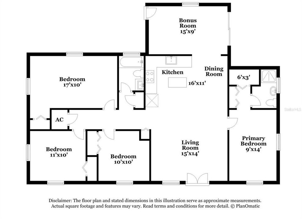 For Rent: $1,820 (4 beds, 1 baths, 1056 Square Feet)