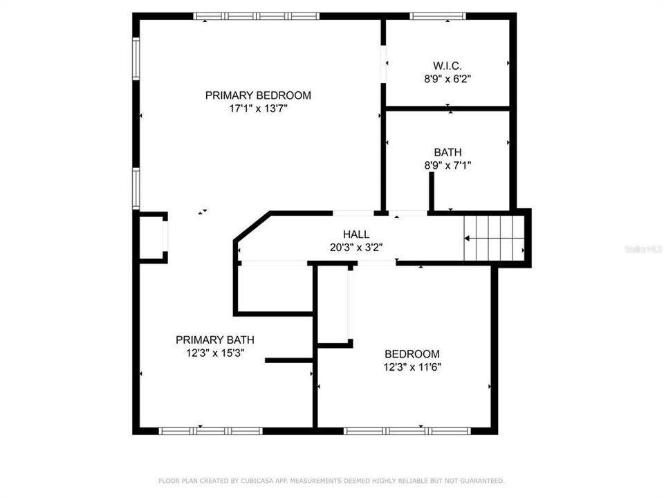 FLOOR PLAN UPSTAIRS MAIN HOME