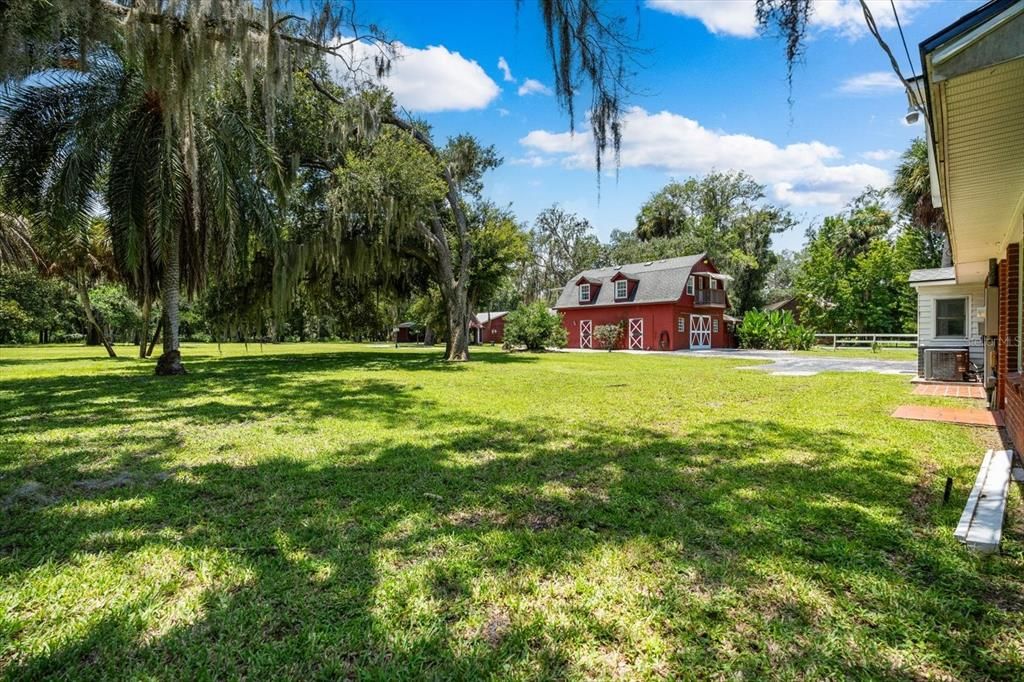 VIEW OF BARN