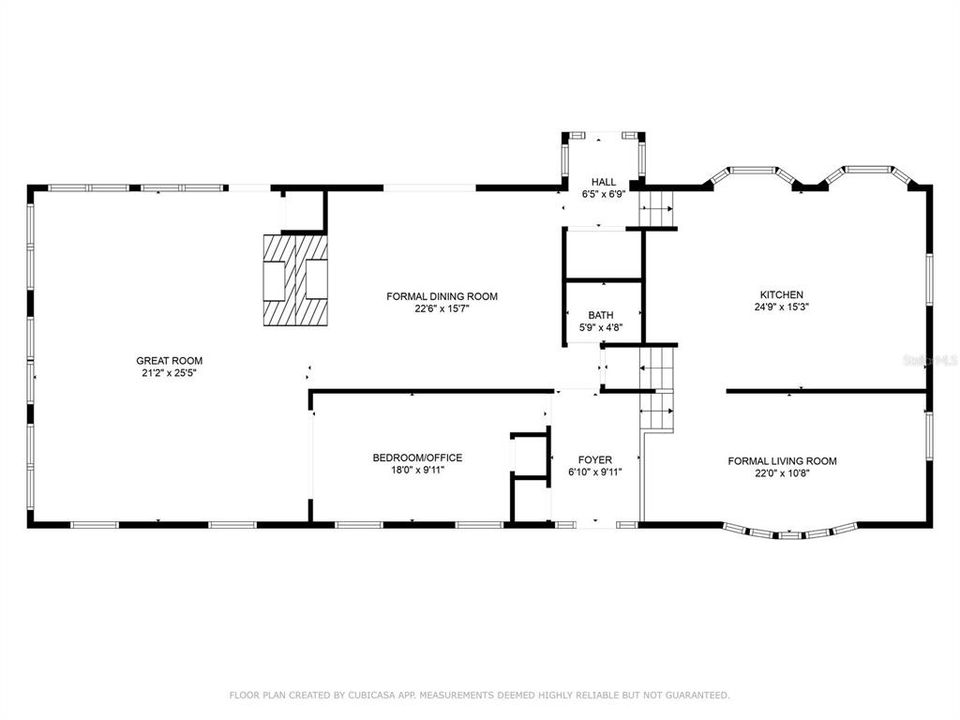 FLOOR PLAN MAIN HOME DOWNSTAIRS