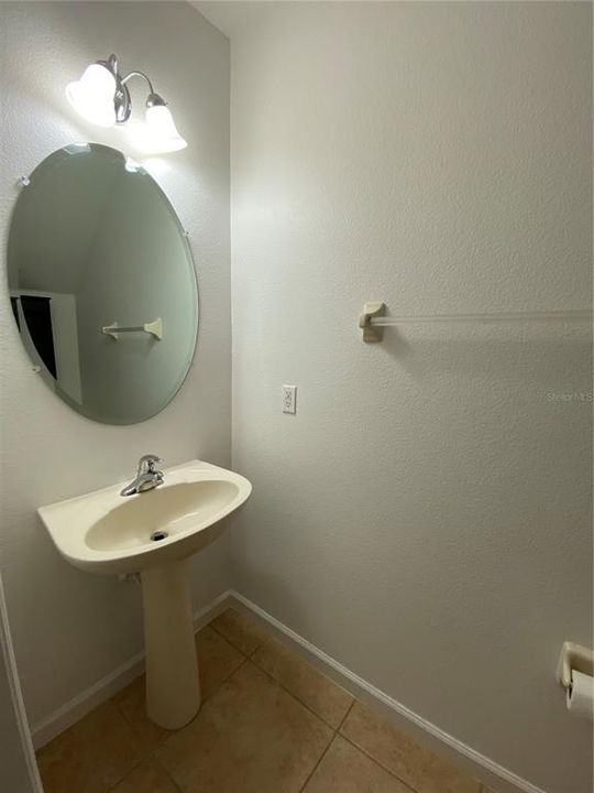 1/2 Bathroom on First Floor