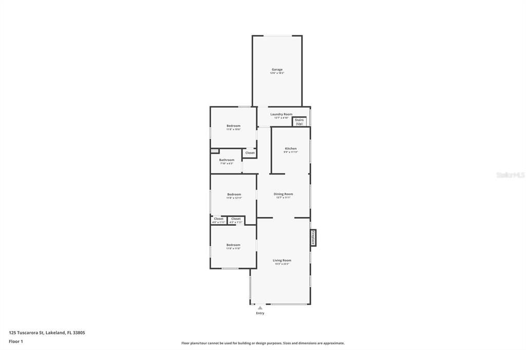 Active With Contract: $250,000 (3 beds, 1 baths, 1236 Square Feet)