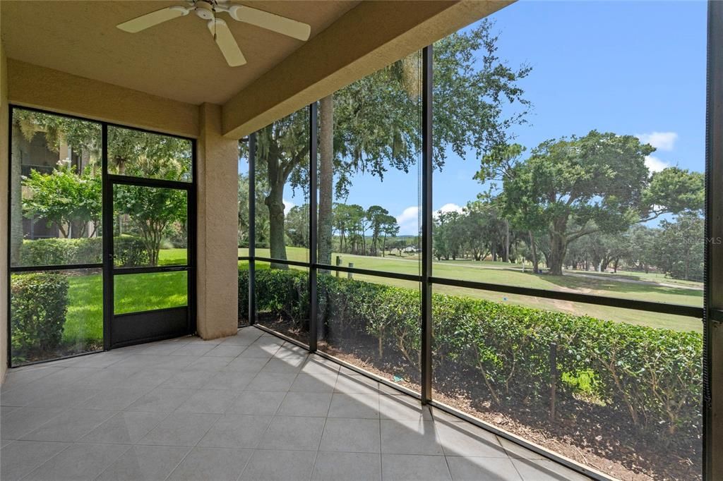 Porch with Golf Course View