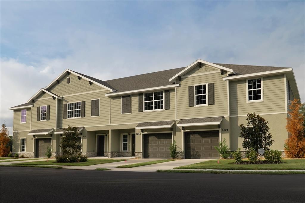 Artist's Rendering Calusa Creek Townhomes