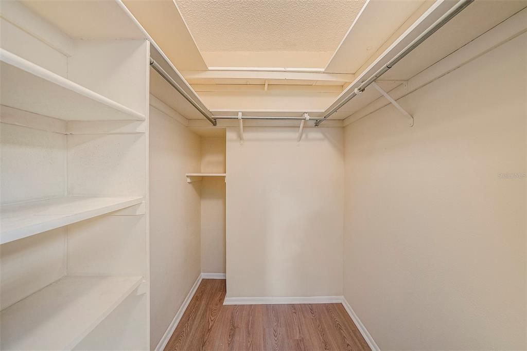 Primary Walk In Closet