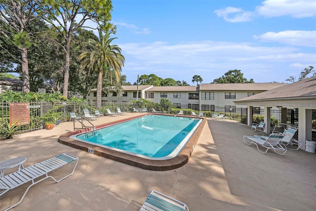 Pool and Clubhouse Area