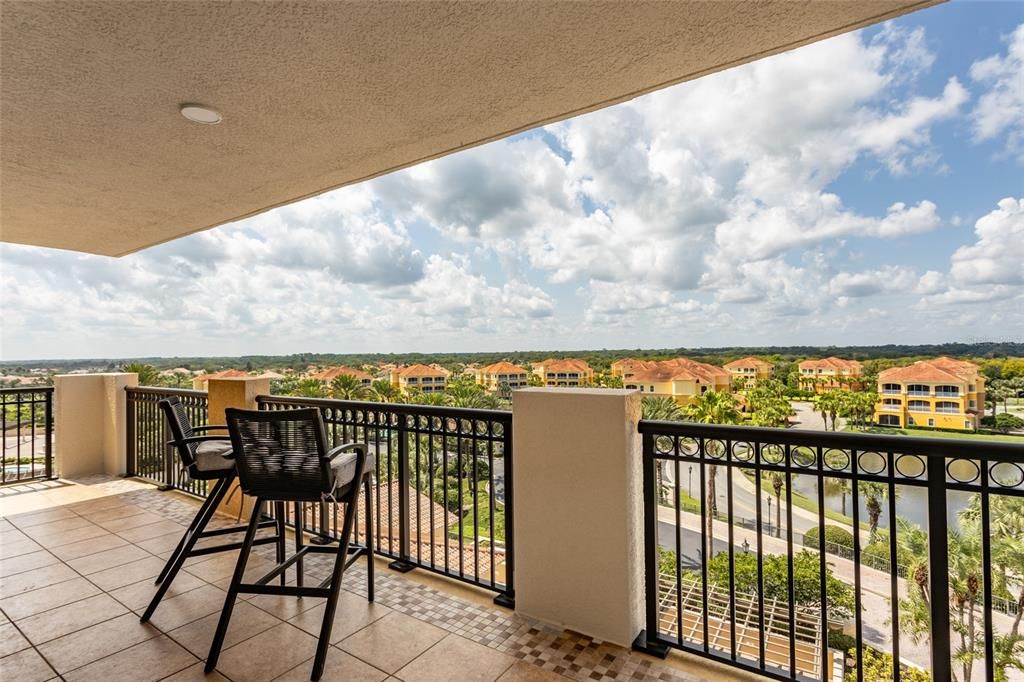 western views from bedrooms