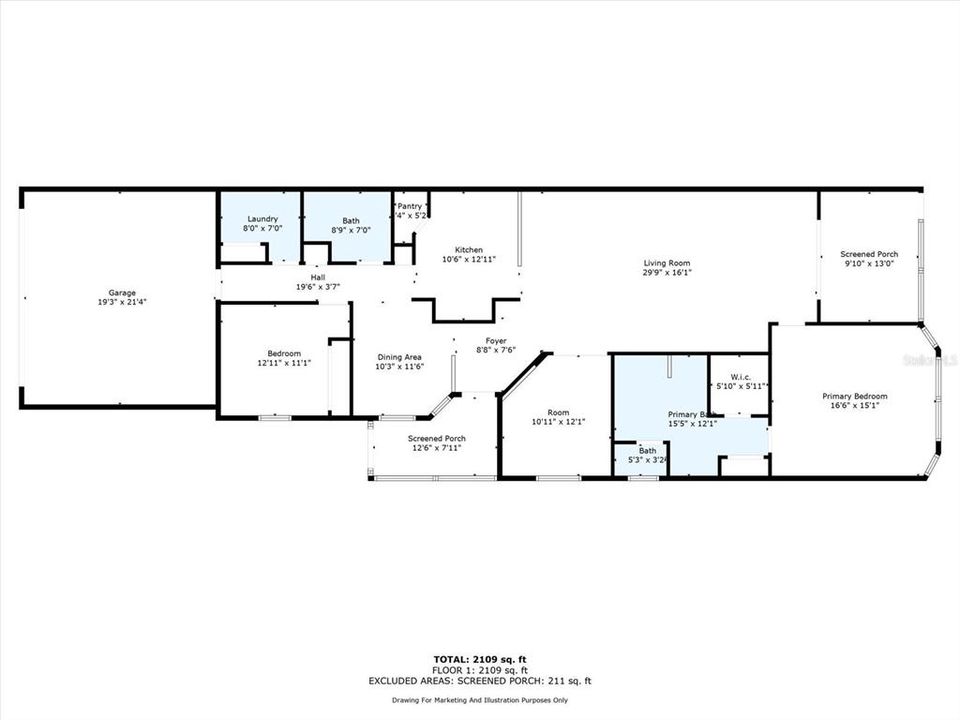 Active With Contract: $385,000 (2 beds, 2 baths, 1870 Square Feet)