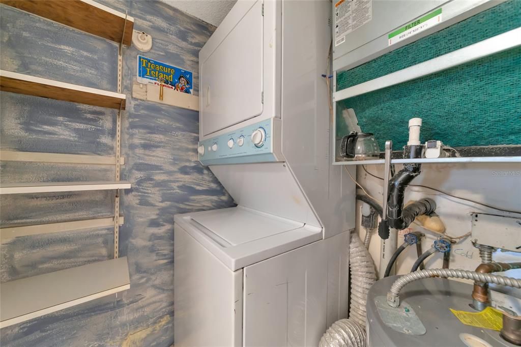 Washer/Dryer inside Condo