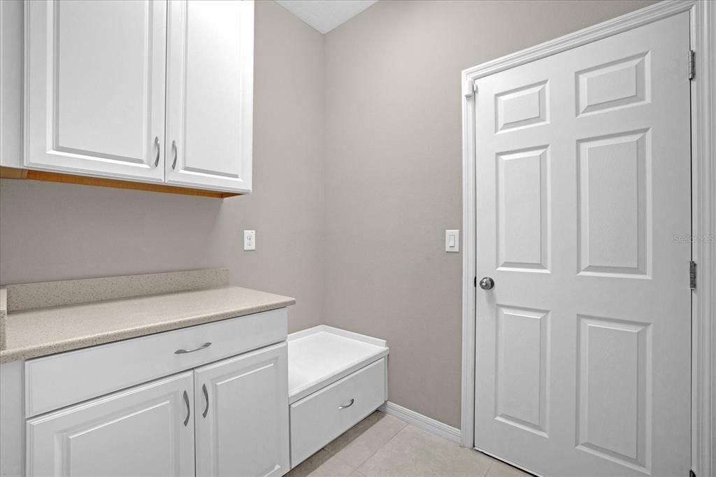 Mud room from garage