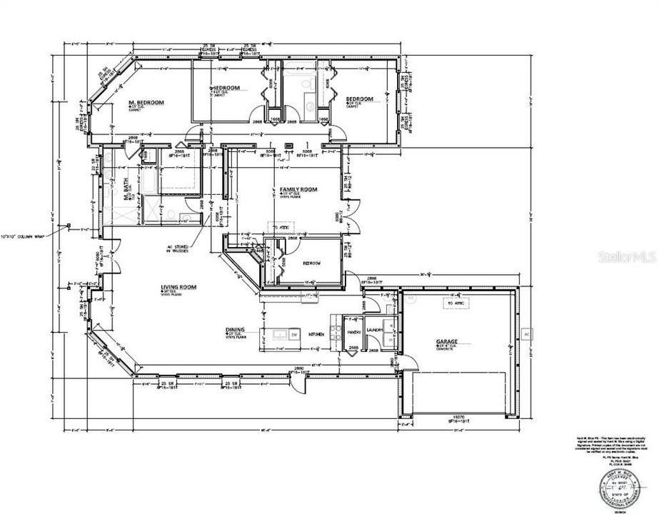 Floor plan with Changes