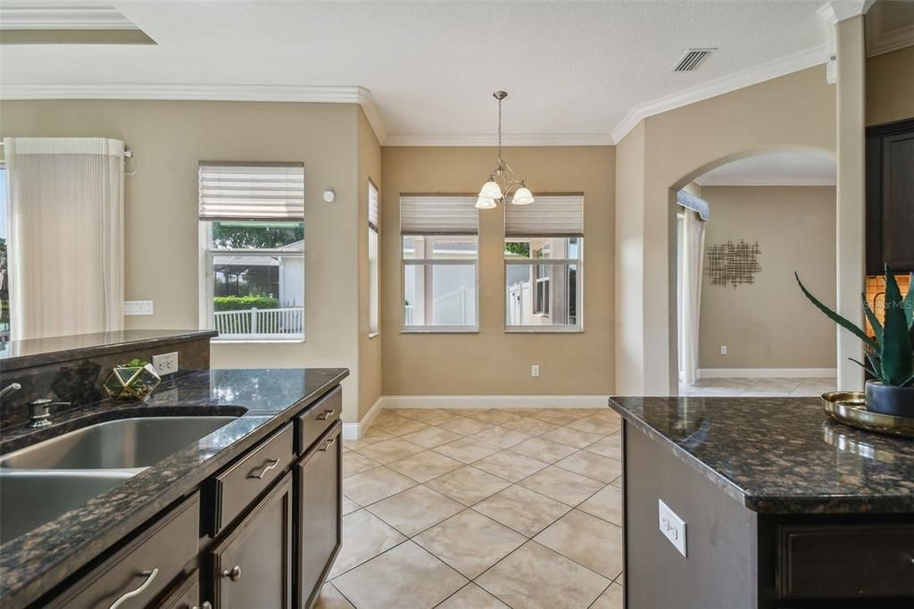 Kitchen and breakfast nook