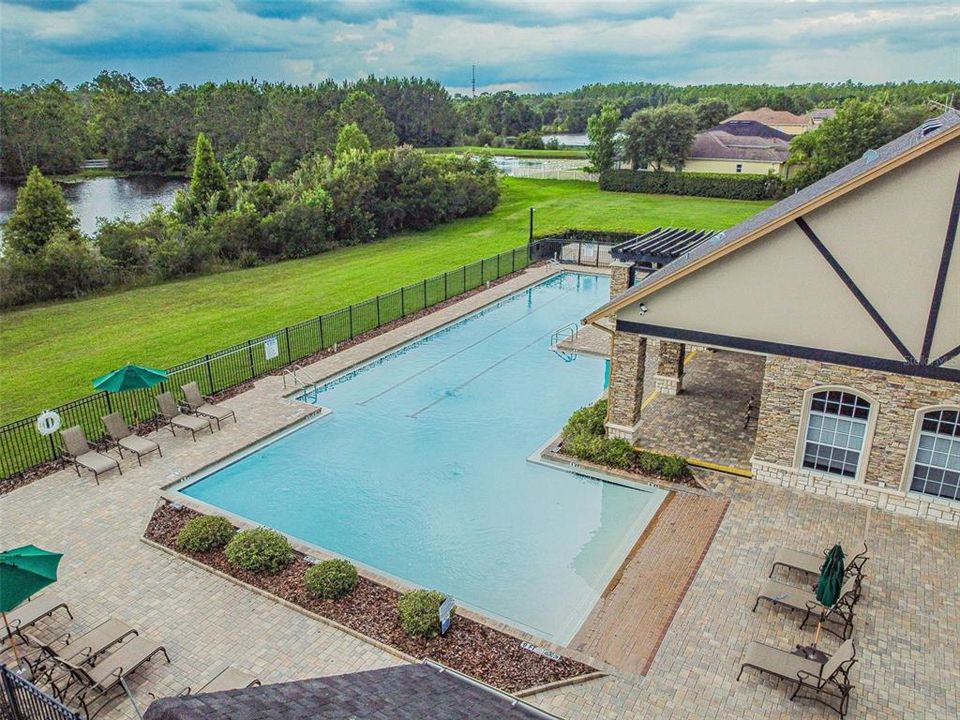 Pool and clubhouse