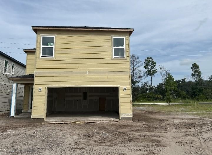 Rear Elevation/Garage