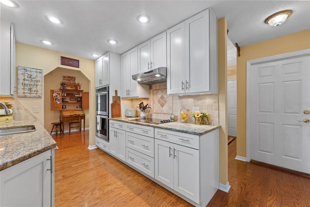 Kitchen from dining room