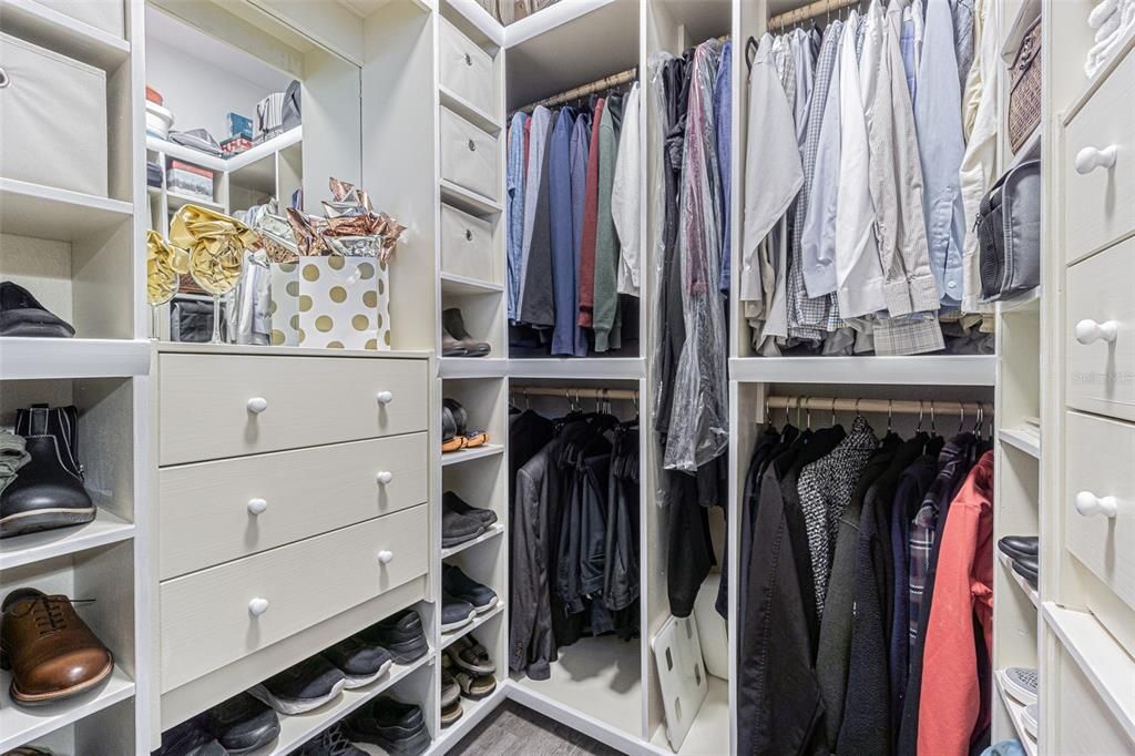 Master Bedroom Closet