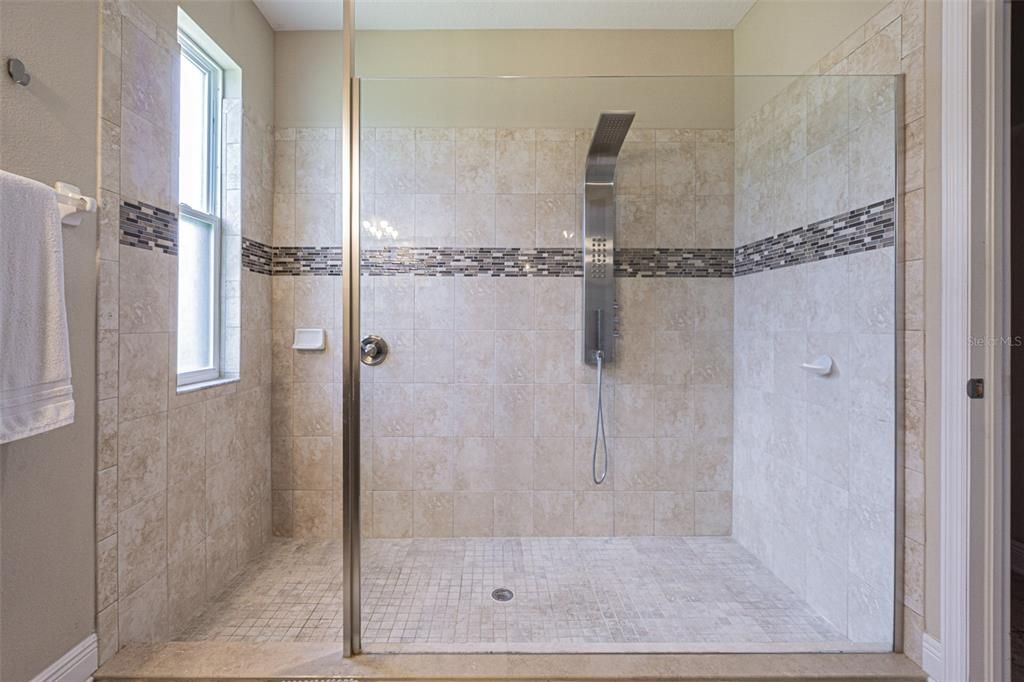 Master bathroom shower